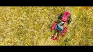 Работа сегментной косилки  9G -1.4 с минитрактором Shifeng SF-220