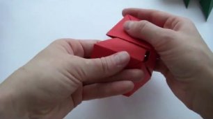Как сделать розу из бумаги (кубики-трансформеры)