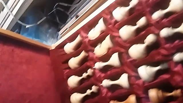 Классические Шахматы Ручной Работы Из Красного Дерева a.k.a. ГАМБИТ