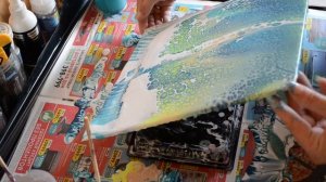 Сетка в акриловой заливке на строительных материалах.