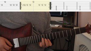 Linkin Park Numb guitar cover with TAB