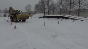 Экзамен на погрузчике. Права тракториста-машиниста.