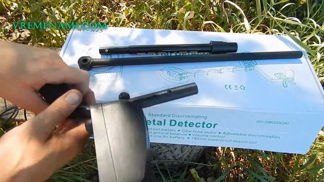 TREKER GC-1065 unboxing и сборка металлоискателя. смотреть онлайн