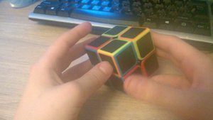 Простой способ как собрать кубик рубика2х2