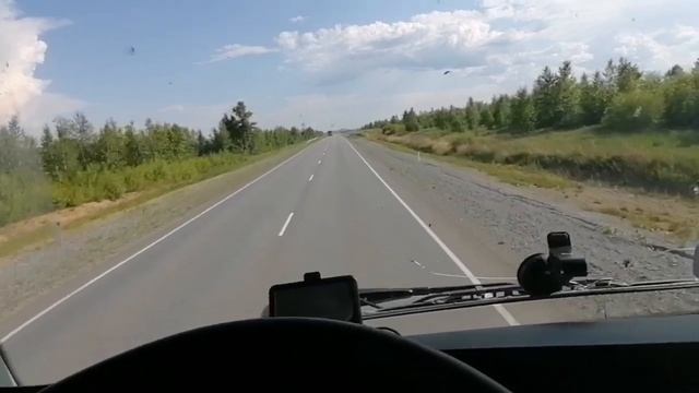 Домой. Посетил часовню. Встретил коллегу. Дальнобой. смотреть онлайн