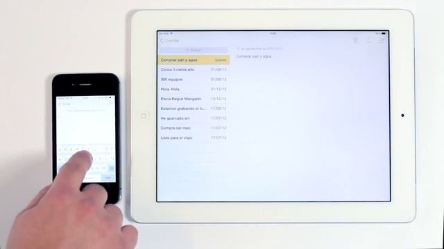 iOS 7 en el iPad, Sincroniza tu info con iCloud смотреть онлайн