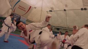 Семинар Чемпиона Европы по каратэ WKF Георгиуса Тзаноса г.Казань 13-14 мая 2016г.