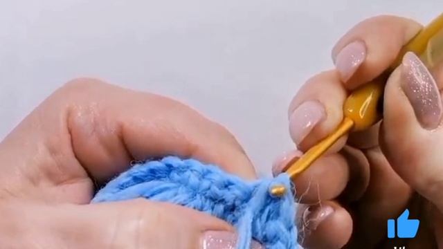 Вяжем мех крючком