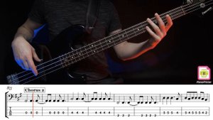 Louna - Штурмуя небеса Bass Cover | Табы & Ноты