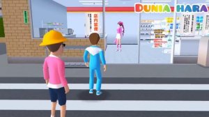 Mio Hilang 😱 Yuta Panik Banyak Kembaran Mio Cari Mio Asli | Rumah Barbie Sakura School Simulator