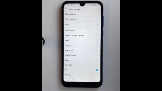 Honor 8S (2019)Original ringtone