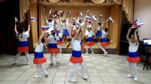 Хореографический ансамбль "Вдохновение". Танец "Родина моя"