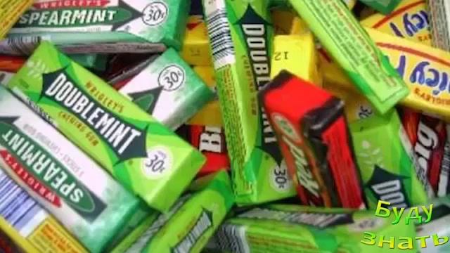 Вред жевательной  резинки? ОН ЕСТЬ!