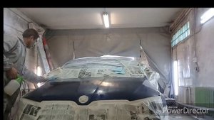 Весь процесс покраски автомобиля ! ! !