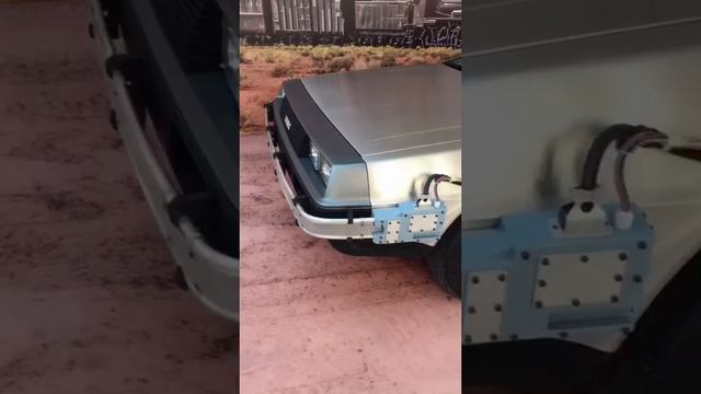 DeLorean тачка из фильма Назад в будущее. #delorean #followme #следуйзамной #назадвбудущее