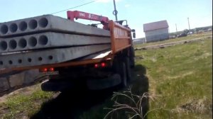 Перевозка плит ПК-63-12-8 весом 2250кг