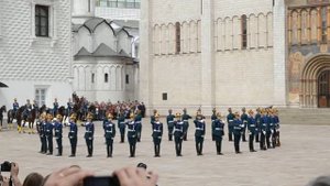 Развод караулов Президентского Полка