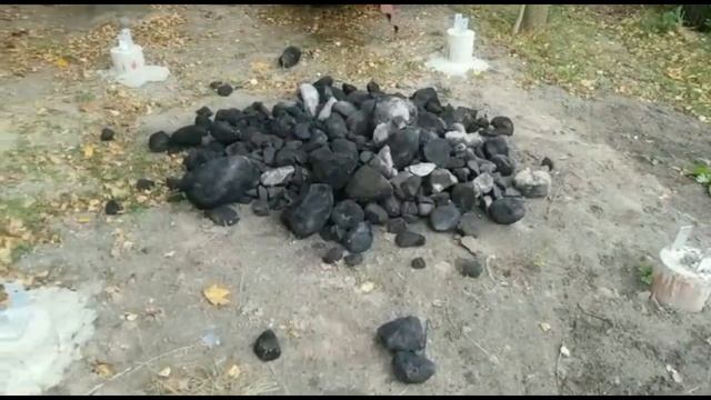 Баня по черному. Замена камней. смотреть онлайн