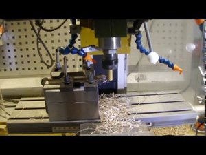 Proxxon FF500. Серийная токарная обработка на фрезерном станке ЧПУ. Процесс