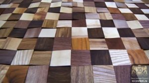 Деревянная мозаика | Мозаика из дерева — 17 Микс