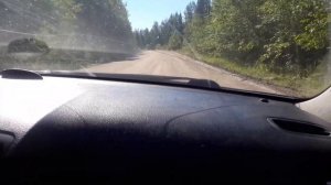 Карелия дорога в п. Кугонаволок на Водлоозеро