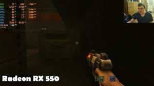 Quake 2: Remastered на слабом пк RX550