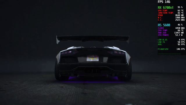 Need for Speed Unbound | Rx 6700xt 12GB | Ryzen 5 5600 ( 1080p Max Quality ) смотреть онлайн