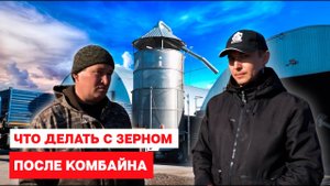 Что делать с зерном после комбайна! Мобильная зерносушилка Fratelli Pedrotti Basic 120.