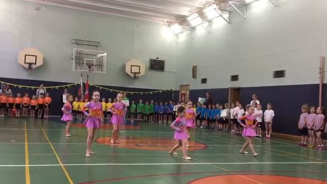 Выступление на межрайонных соревнованиях "Весёлые старты" смотреть онлайн