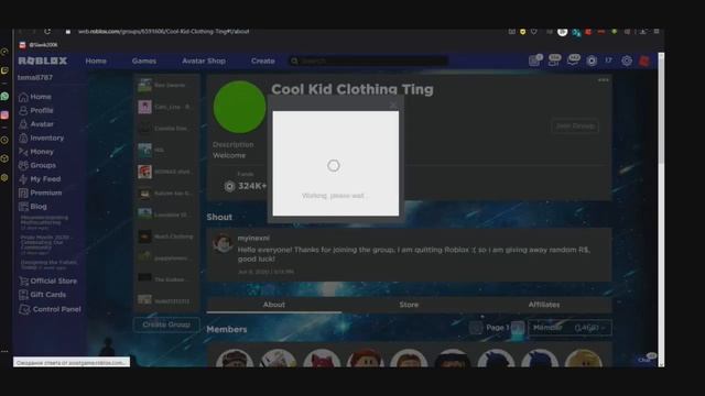 Провкерка сайта пристань робаксов или RobuxPier смотреть онлайн