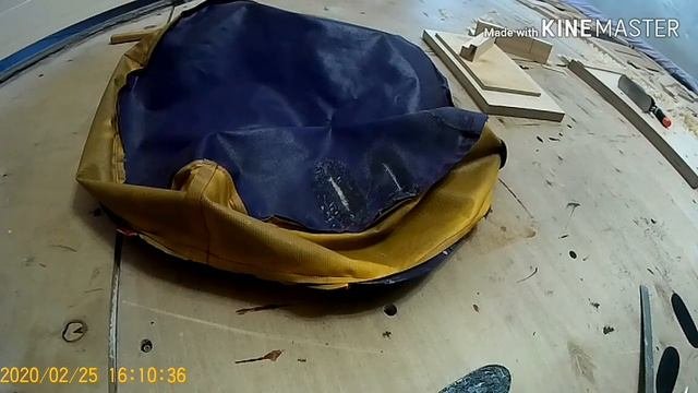 Ремонт тюбинга(ватрушка)!