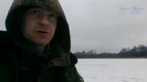 Ловля щуки зимой на флажки, дорога домой. Зимняя рыбалка 16.2. (18+)