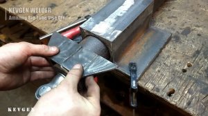 Amazing Big Vise DIY!! How To Make a Vise From a Round Pipe!!