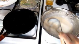 Заварные блины на кипятке с молоком
