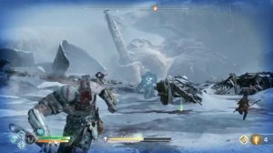 God of War прохождение боссов : 13. Ледяной Древний