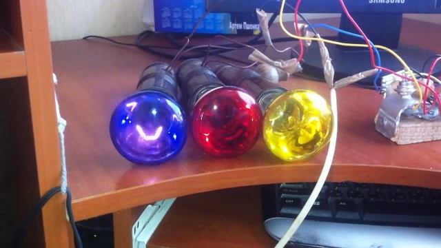 Цветомузыка своими руками на 220В смотреть онлайн