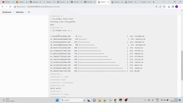 DAY-7 | Real-Time CI CD Pipeline From Scratch with Jenkins | DevOps Shack смотреть онлайн