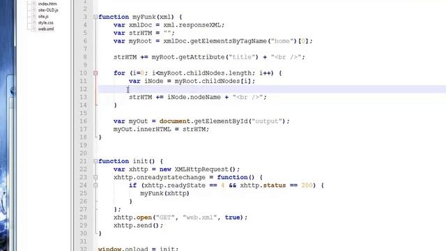 Stines Site Maps in Javascript