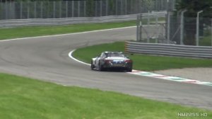 NEW BMW M8 GTE 2019 Testing @ Monza Circuit! - LOUD Backfires & Twin Turbo V8 Sounds!