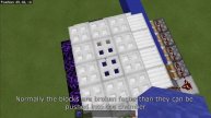 Minecraft Bedrock: Ghast Blaster Showcase (automatic block breaker for concrete converters and more