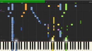 Synthesia Piano Cover - "It's a Small World" Clock Parade
