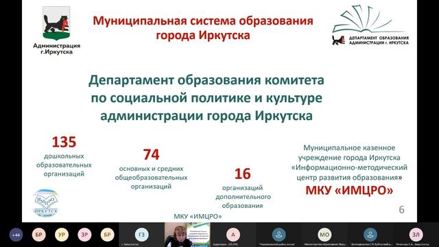 вебинар 23 04 2021 Муниципальные механизмы управления качеством образования смотреть онлайн
