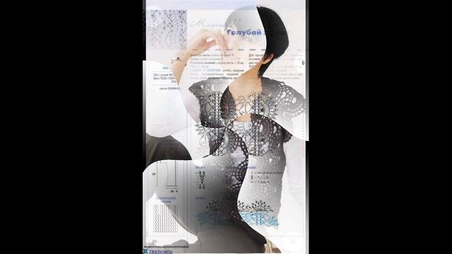 Ленточное кружево! Вязание+схемы. Кофта, болеро, юбка ,майка - легко и просто! #crochet