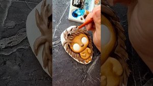 Роспись пряника "Ёжик"