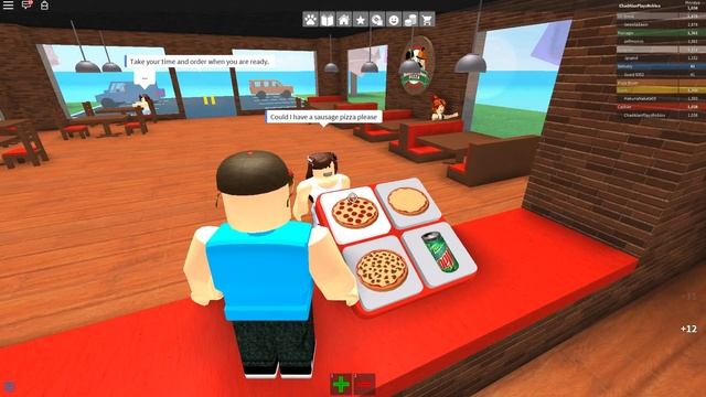 Roblox / Work at a Pizza Place / Working The Drive - Thru / Gamer Chad Plays смотреть онлайн