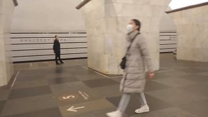 Станция метро Проспект Мира на Калужско-Рижской линии в Москве