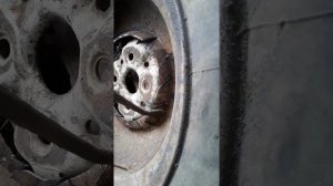 Вторая попытка переделка уазовских колесах