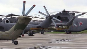 Вертолеты России в Кубинке (Статическая экспозиция)