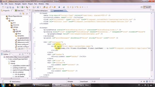 Java EE J2EE Tutorial for beginners Part19 Enhancing SignUp with AJAX, initial Account flow смотреть онлайн