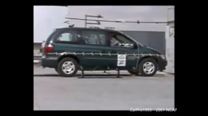 2001-2005 Dodge Caravan / Chrysler Voyager / Town & Country NHTSA Full-Overlap Frontal Crash Test